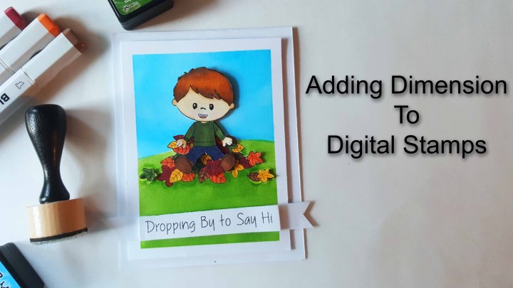 Adding Dimension to Digital Stamps